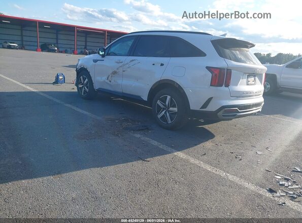 5XYRL4LC2NG139253 2022 KIA SORENTO White უკანა მარცხენა