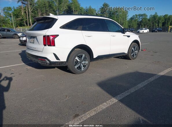 5XYRL4LC2NG139253 2022 KIA SORENTO White უკანა მარჯვენა