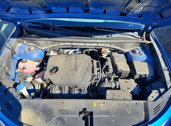 5XYRL4LC3MG017242 2021 KIA SORENTO Blue Շարժիչի բաժամունքի տեսք