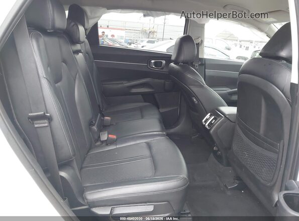5XYRL4LC3NG132229 2022 KIA SORENTO White VIN կոդի պիտակի տեսք