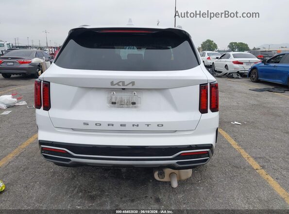 5XYRL4LC3NG132229 2022 KIA SORENTO White 
