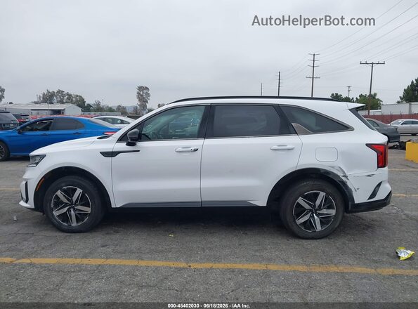 5XYRL4LC3NG132229 2022 KIA SORENTO White Սալոնի 360 աստիճան տեսք