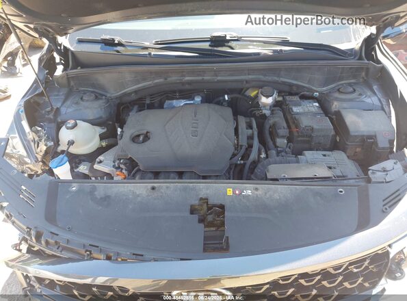 5XYRL4LC4MG002894 2021 KIA SORENTO Gray Engine compartment view