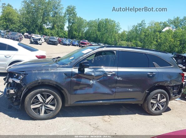 5XYRL4LC4MG002894 2021 KIA SORENTO Gray Rear interior view