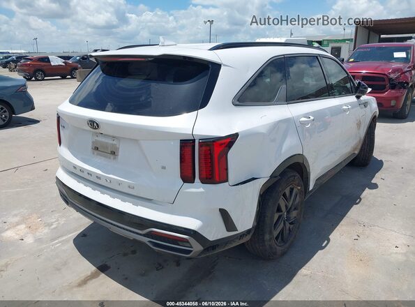 5XYRL4LC5MG010910 2021 KIA SORENTO White Tył prawy