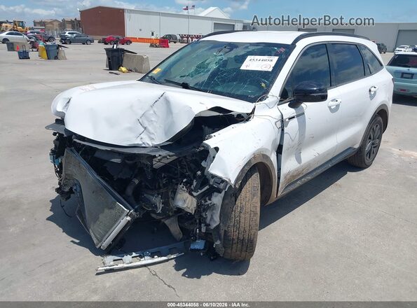 5XYRL4LC5MG010910 2021 KIA SORENTO White Przód lewy