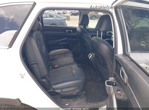 5XYRL4LC5MG010910 2021 KIA SORENTO White Widok naklejki z numerem VIN
