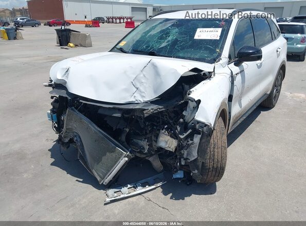 5XYRL4LC5MG010910 2021 KIA SORENTO White Widok z przodu