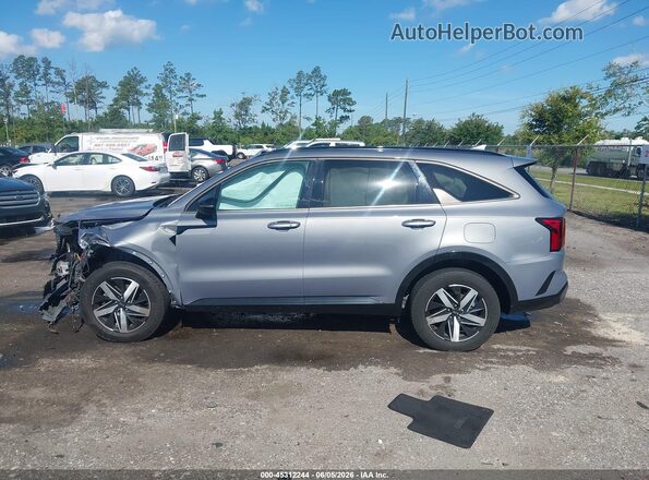 5XYRL4LC5MG041817 2021 KIA SORENTO Синий Вид задней части салона