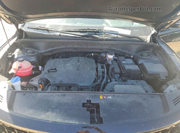 5XYRL4LC5NG109177 2022 KIA SORENTO Black Vista del compartimento del motor