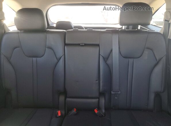 5XYRL4LC5NG109177 2022 KIA SORENTO Black Vista de los asientos traseros