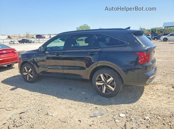 5XYRL4LC5NG109177 2022 KIA SORENTO Black Trasero izquierdo