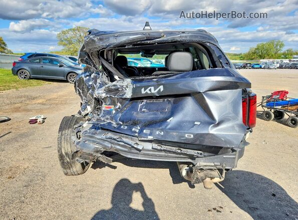 5XYRL4LC5NG140591 2022 KIA SORENTO Black Vista trasera
