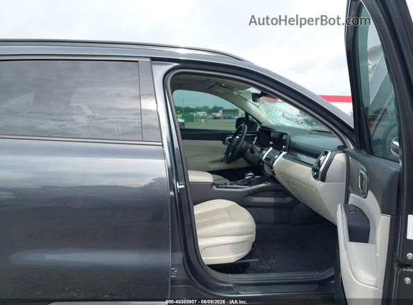 5XYRL4LC5PG196422 2023 KIA SORENTO Gray Front interior view