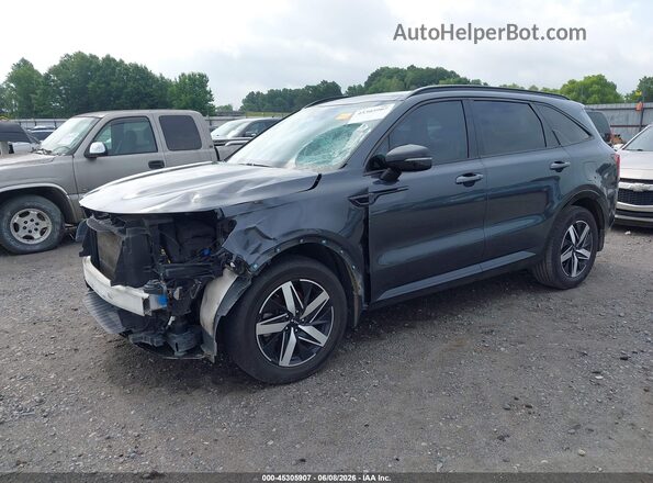 5XYRL4LC5PG196422 2023 KIA SORENTO Gray Front left