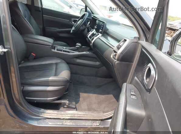 5XYRL4LC7MG038935 2021 KIA SORENTO Blue Front interior view