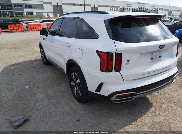 5XYRL4LC8MG056182 2021 KIA SORENTO White Rear left
