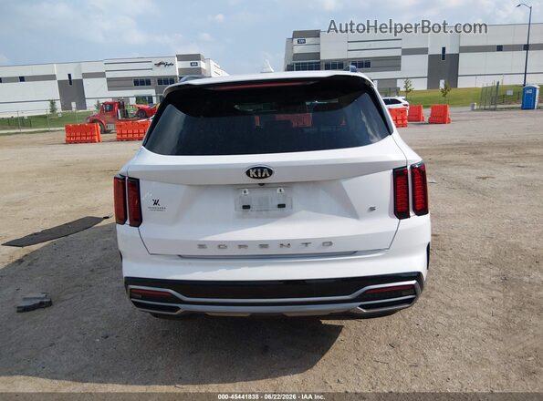 5XYRL4LC8MG056182 2021 KIA SORENTO White 