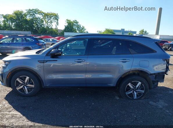 5XYRL4LC8NG126068 2022 KIA SORENTO Gray 