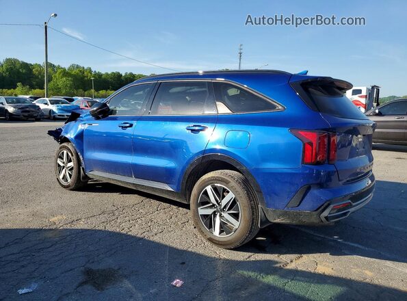 5XYRL4LC8NG128662 2022 KIA SORENTO Blue 