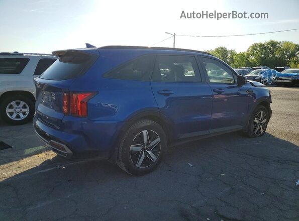 5XYRL4LC8NG128662 2022 KIA SORENTO Blue 