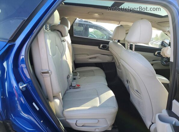 5XYRL4LC8NG128662 2022 KIA SORENTO Blue 