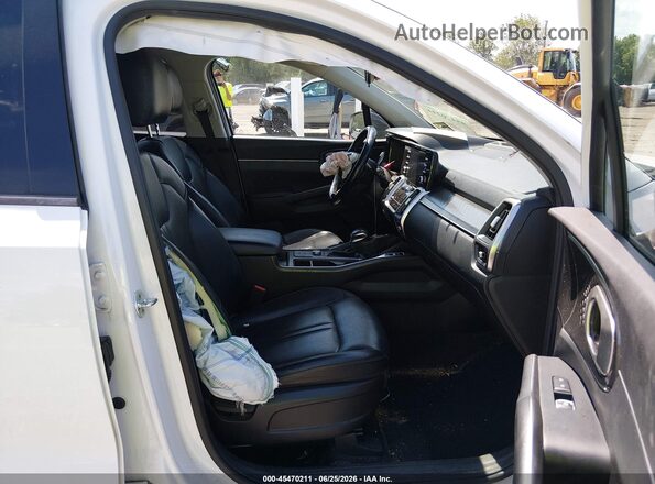 5XYRL4LC9MG051718 2021 KIA SORENTO White Vista interior delantera