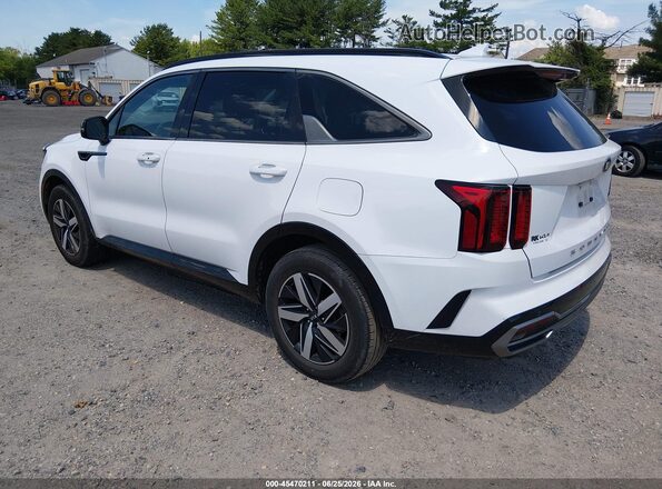 5XYRL4LC9MG051718 2021 KIA SORENTO White Trasero izquierdo