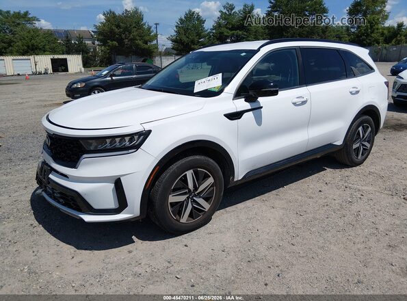 5XYRL4LC9MG051718 2021 KIA SORENTO White Vista tres cuartos delantera izquierda
