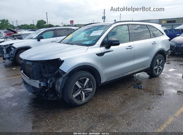 5XYRL4LC9NG082727 2022 KIA SORENTO Silver Передня ліва чверть