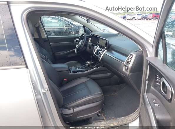 5XYRL4LC9NG082727 2022 KIA SORENTO Silver Вид салону спереду