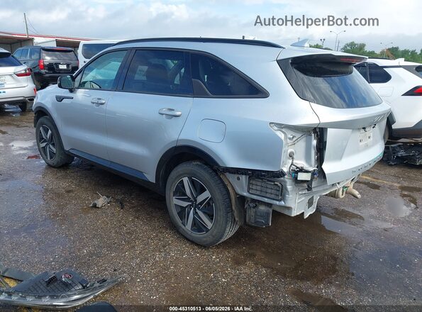 5XYRL4LC9NG082727 2022 KIA SORENTO Silver Задня ліва чверть