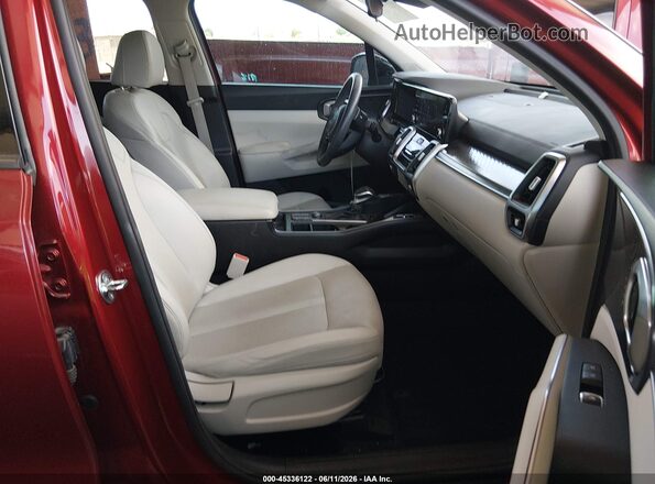 5XYRL4LC9PG191384 2023 KIA SORENTO Red Սալոնի դիմացի տեսք