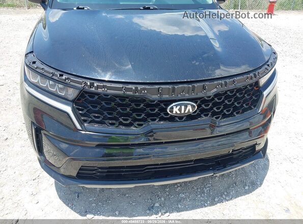 5XYRL4LCXMG035382 2021 KIA SORENTO Black Դիմացի տեսք