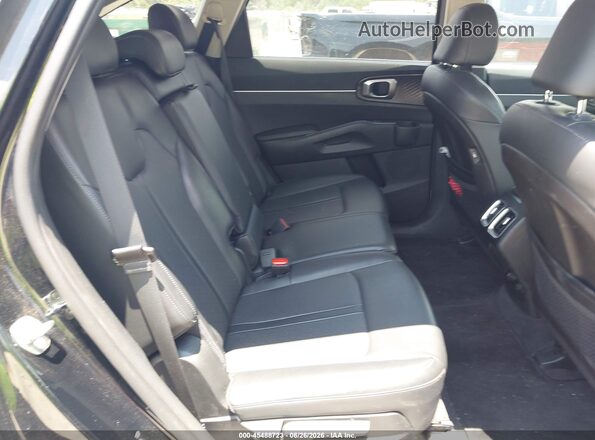 5XYRL4LCXMG035382 2021 KIA SORENTO Black VIN կոդի պիտակի տեսք