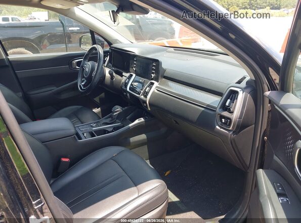 5XYRL4LCXMG035382 2021 KIA SORENTO Black Սալոնի դիմացի տեսք