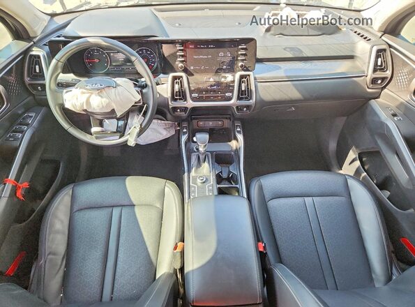 5XYRL4LCXMG049847 2021 KIA SORENTO Black Вид панелі приладів