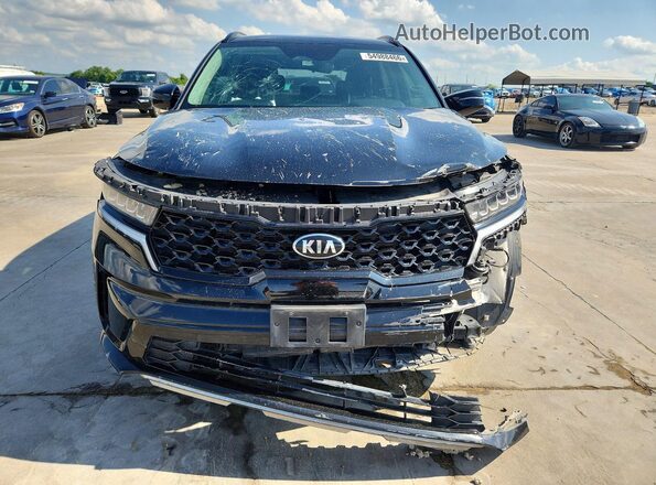 5XYRL4LCXMG049847 2021 KIA SORENTO Black Вид спереду