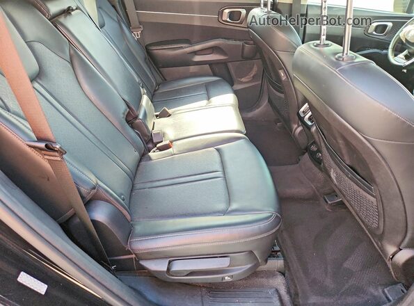 5XYRL4LCXMG049847 2021 KIA SORENTO Black Вид задніх сидінь