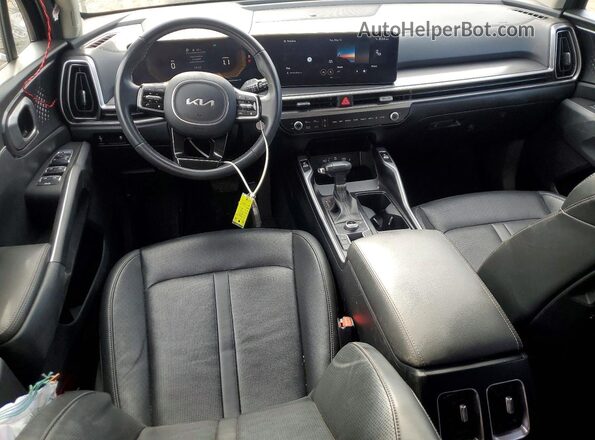 5XYRLDJC0RG256418 2024 KIA SORENTO Black წინა პანელის ხედი