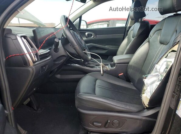 5XYRLDJC0RG256418 2024 KIA SORENTO Black წინა სალონის ხედი