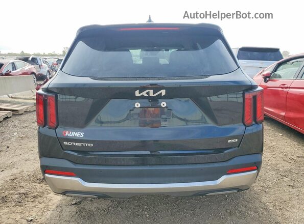 5XYRLDJC0RG256418 2024 KIA SORENTO Black უკანა ხედი