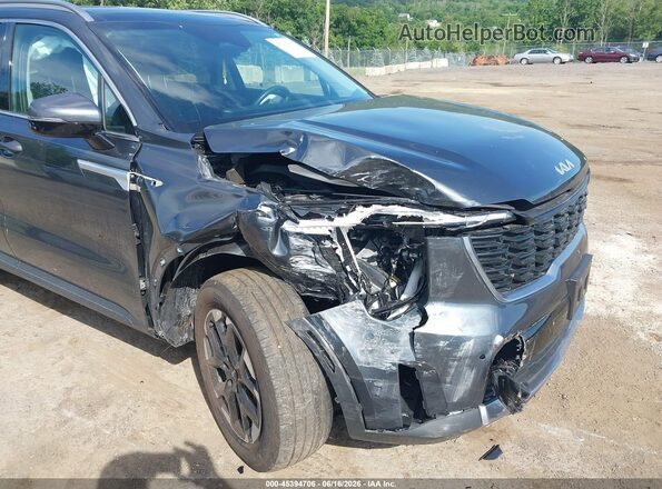 5XYRLDJC0SG320477 2025 KIA SORENTO Blue Widok z przodu