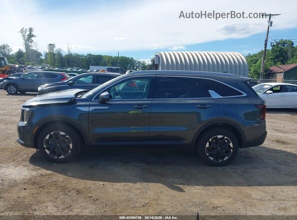 5XYRLDJC0SG320477 2025 KIA SORENTO Blue Widok wnętrza 360 stopni