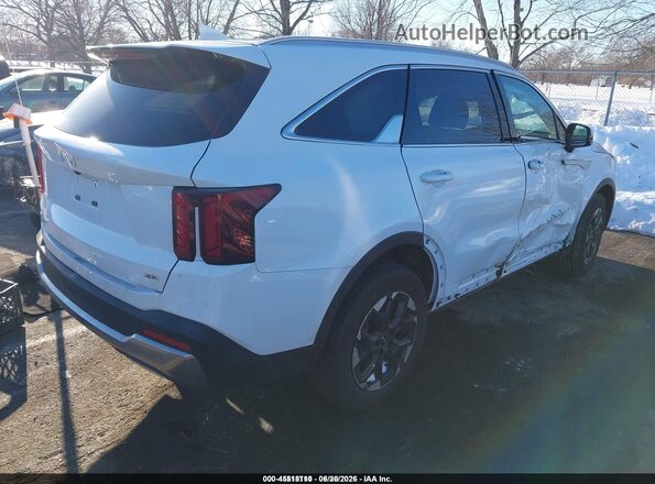 5XYRLDJC3RG269910 2024 KIA SORENTO White Հետևի աջ
