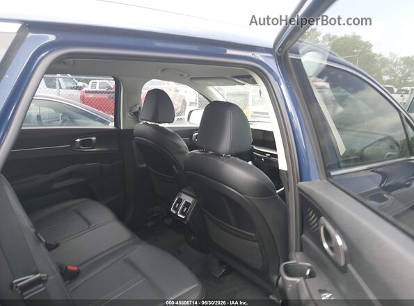 5XYRLDJC4SG326234 2025 KIA SORENTO Blue Vista de la etiqueta del VIN
