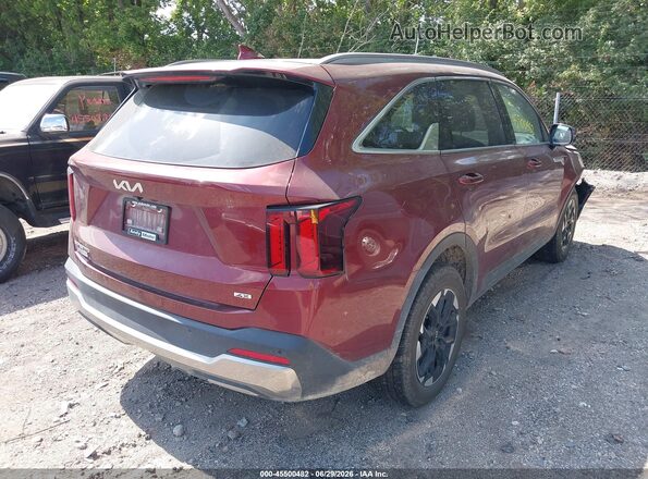 5XYRLDJC5RG293688 2024 KIA SORENTO Burgundy Trasero derecho