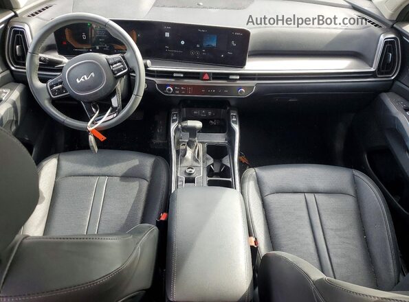 5XYRLDJC5SG316019 2025 KIA SORENTO Burgundy Dashboard view
