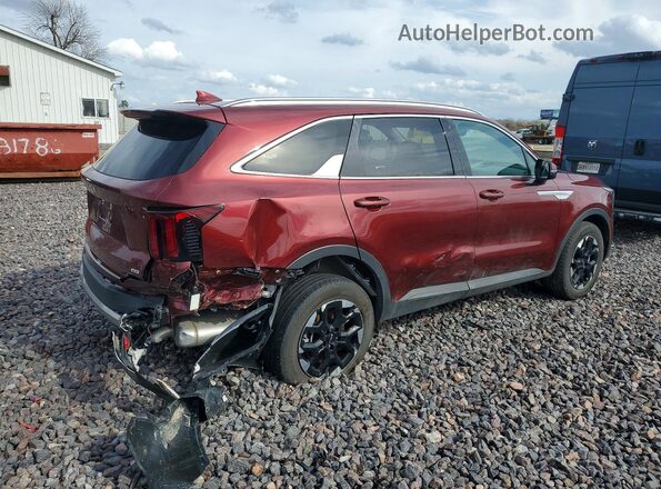 5XYRLDJC5SG316019 2025 KIA SORENTO Burgundy Rear right