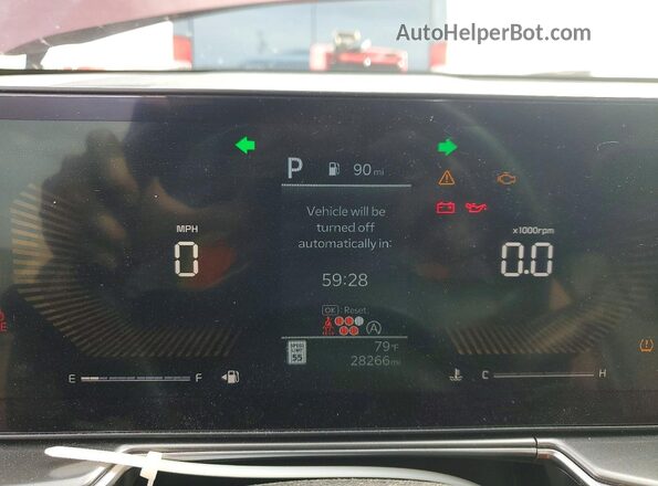 5XYRLDJC5SG316019 2025 KIA SORENTO Burgundy Instrument cluster view